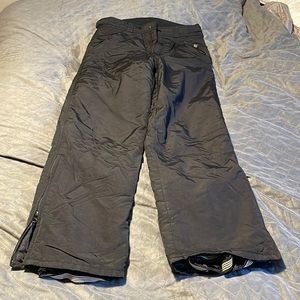 Men 34R Black Snow Pants
